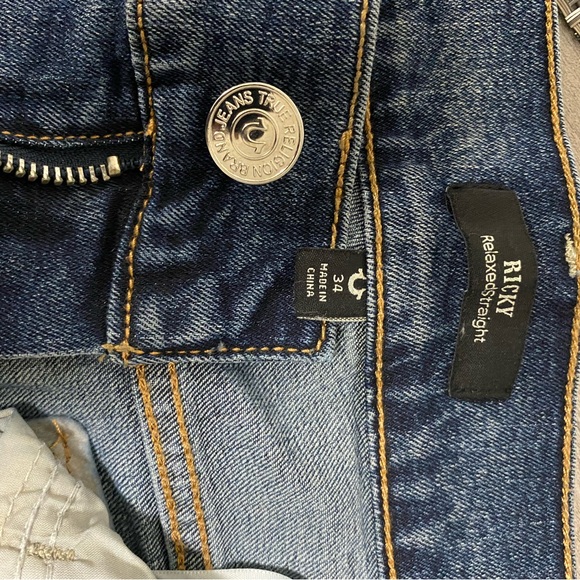 Men’s True religion jeans (Ricky) Relaxed Straight - Picture 6 of 6